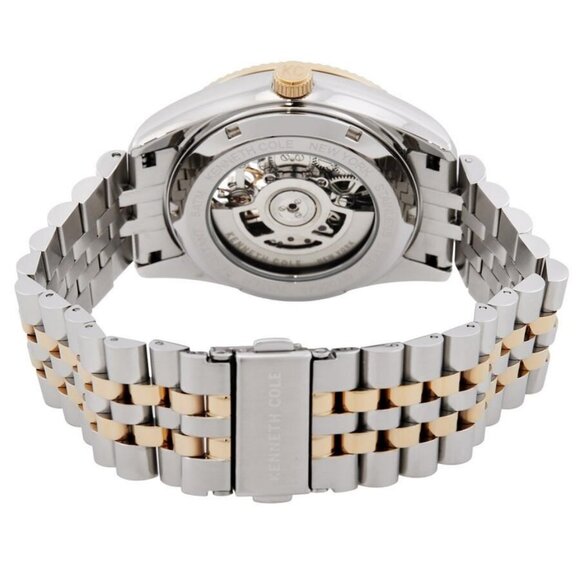 NWT Authentic Kenneth Cole New York Automatic Green Dial Men's Watch - Picture 3 of 3